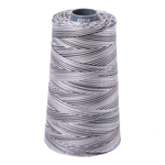 Aurifil embroidery thread spool in Licorice Twist (4652) - 28wt 3300m