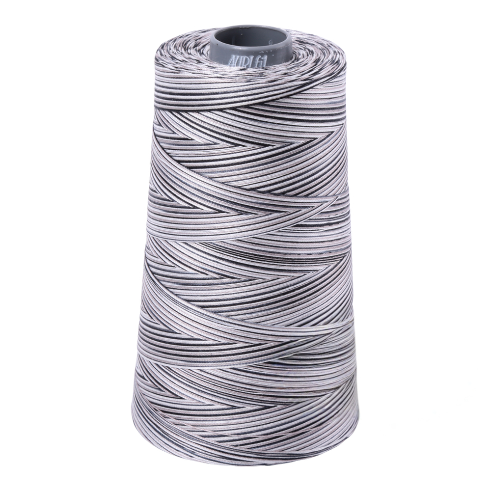 Aurifil embroidery thread spool in Licorice Twist (4652) - 28wt 3300m