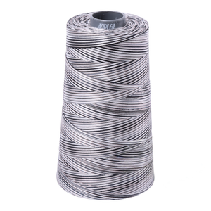 Aurifil embroidery thread spool in Licorice Twist (4652) - 28wt 3300m