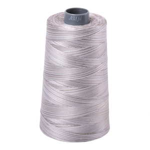 Aurifil embroidery thread spool in Silver Fox (4670) - 28wt 3300m