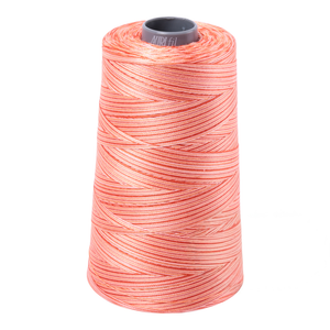 Aurifil embroidery thread spool in Varigated Mango Mist (4659) - 28wt 3300m