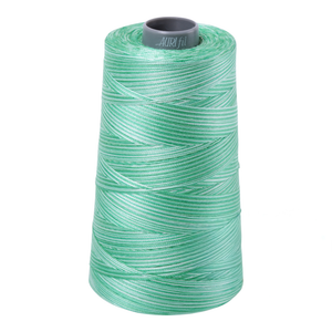 Aurifil embroidery thread spool in Varigated Mint Julep (4661) - 28wt 3300m
