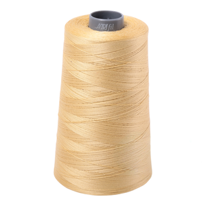 Aurifil embroidery thread spool in Wheat (2125) - 28wt 3300m