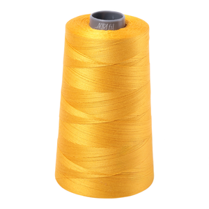 Aurifil embroidery thread spool in Yellow (2135) - 28wt 3300m