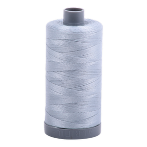 Aurifil embroidery thread spool in Artic Sky (2612) - 28wt 750m