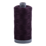 Aurifil embroidery thread spool in Aubergine (2570) - 28wt 750m