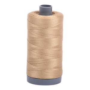 Aurifil embroidery thread spool in Beige (5010) - 28wt 750m