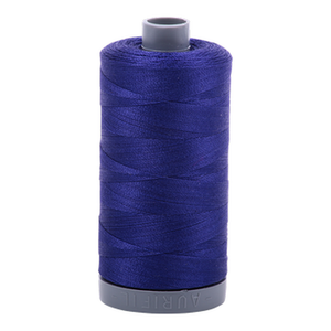 Aurifil embroidery thread spool in Blue Violet (1200) - 28wt 750m