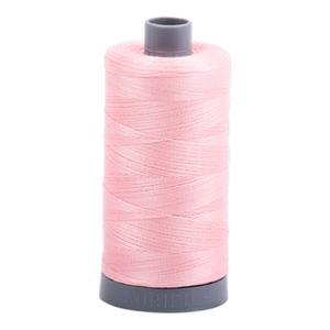 Aurifil embroidery thread spool in Blush (2415) - 28wt 750m
