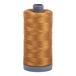 Aurifil embroidery thread spool in Brass (2975) - 28wt 750m