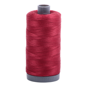 Aurifil embroidery thread spool in Burgundy (1103) - 28wt 750m