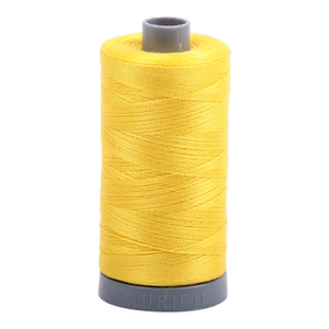 Aurifil embroidery thread spool in Canary (2120) - 28wt 750m