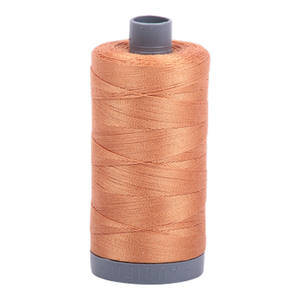Aurifil embroidery thread spool in Caramel (2210) - 28wt 750m