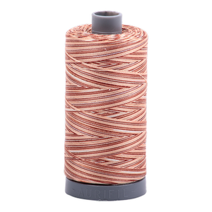 Aurifil embroidery thread spool in Cinnamon sugar (4656) - 28wt 750m