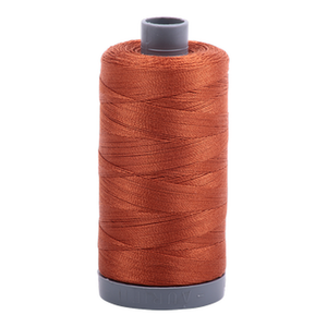Aurifil embroidery thread spool in Cinnamon Toast (2390) - 28wt 750m