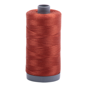 Aurifil embroidery thread spool in Copper (2350) - 28wt 750m