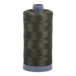 Aurifil embroidery thread spool in Dark Green (5012) - 28wt 750m