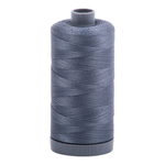 Aurifil embroidery thread spool in Dark Grey (1246) - 28wt 750m
