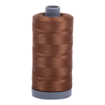 Aurifil embroidery thread spool in Dk Antique Gold (2372) - 28wt 750m