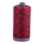 Aurifil embroidery thread spool in Dk Carmine Red (2460) - 28wt 750m