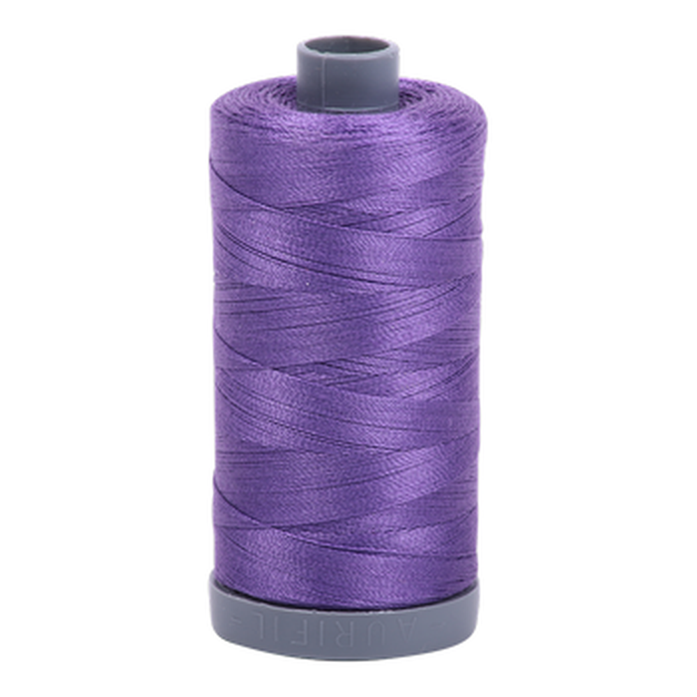 Aurifil embroidery thread spool in Dusty Lavender (1243) - 28wt 750m