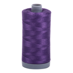 Aurifil embroidery thread spool in Eggplant (4225) - 28wt 750m