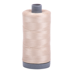 Aurifil embroidery thread spool in Ermine (2312) - 28wt 750m
