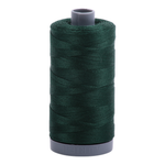 Aurifil embroidery thread spool in Forest Green (4026) - 28wt 750m