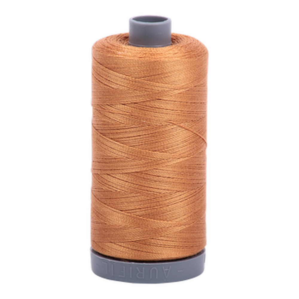 Aurifil embroidery thread spool in Golden Toast (2930) - 28wt 750m