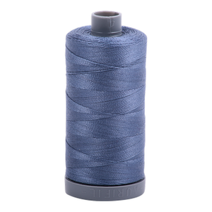 Aurifil embroidery thread spool in Grey Blue (1248) - 28wt 750m