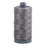 Aurifil embroidery thread spool in Grey Smoke (5004) - 28wt 750m