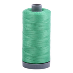 Aurifil embroidery thread spool in Light Emerald (2860) - 28wt 750m