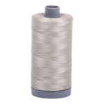 Aurifil embroidery thread spool in Light Grey (5021) - 28wt 750m