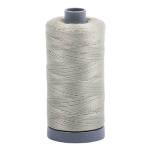 Aurifil embroidery thread spool in Light Laurel Green (2902) - 28wt 750m