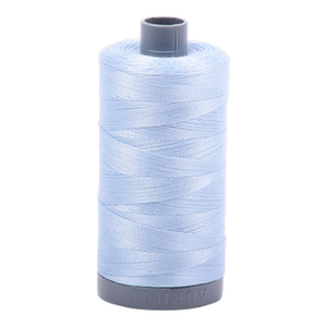 Aurifil embroidery thread spool in Light Robins Egg (2710) - 28wt 750m