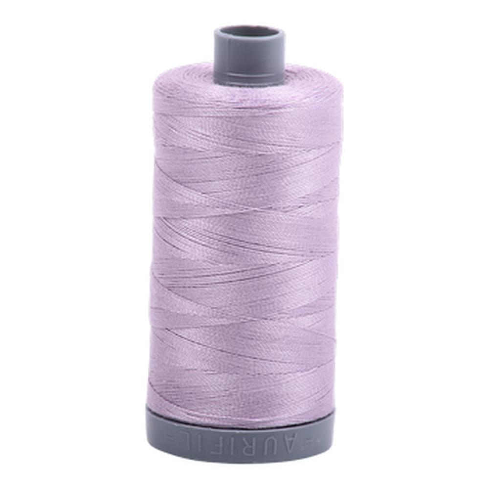 Aurifil embroidery thread spool in Lilac (2562) - 28wt 750m