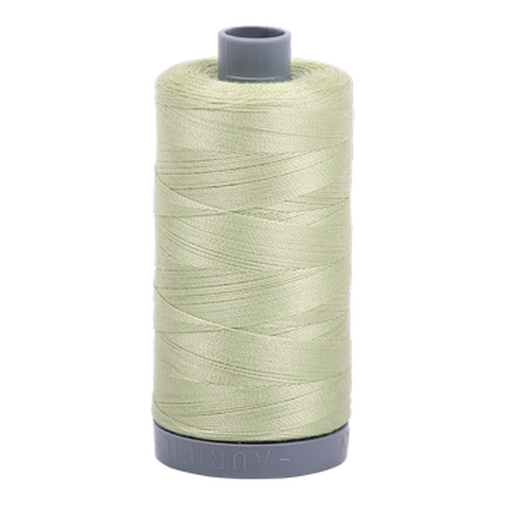 Aurifil embroidery thread spool in Lt Avocado (2886) - 28wt 750m
