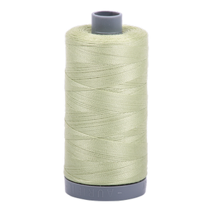 Aurifil embroidery thread spool in Lt Avocado (2886) - 28wt 750m