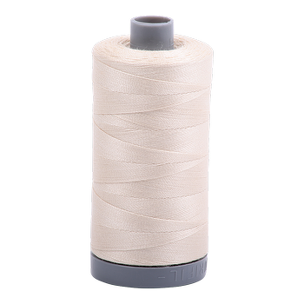 Aurifil embroidery thread spool in Lt Beige (2310) - 28wt 750m