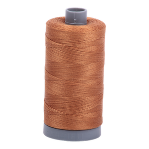 Aurifil embroidery thread spool in Lt Cinnamon (2335) - 28wt 750m