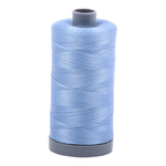 Aurifil embroidery thread spool in Lt Delft Blue (2720) - 28wt 750m