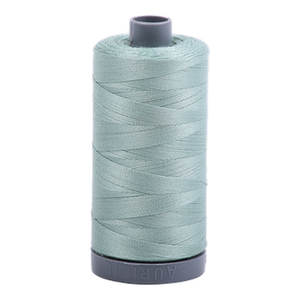 Aurifil embroidery thread spool in Lt Juniper (2845) - 28wt 750m
