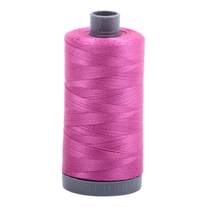 Aurifil embroidery thread spool in Lt Magenta (2588) - 28wt 750m