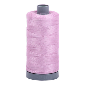 Aurifil embroidery thread spool in Lt Orchid (2515) - 28wt 750m