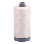 Aurifil embroidery thread spool in Lt Sand (2000) - 28wt 750m