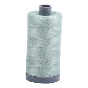 Aurifil embroidery thread spool in Marine Water (5014) - 28wt 750m