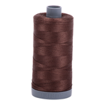 Aurifil embroidery thread spool in Med Bark (1285) - 28wt 750m