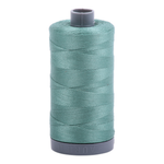 Aurifil embroidery thread spool in Med Juniper (2850) - 28wt 750m