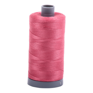 Aurifil embroidery thread spool in Med Peony (2440) - 28wt 750m
