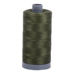 Aurifil embroidery thread spool in Medium Green (5023) - 28wt 750m
